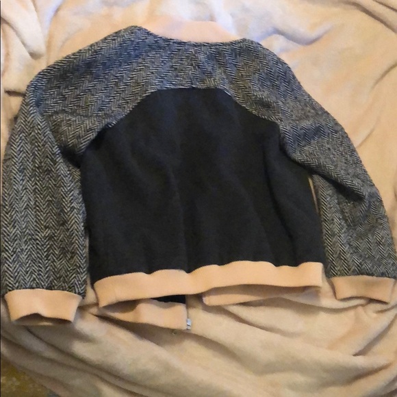 Rebecca Minkoff tweed bomber jacket - Picture 3 of 5